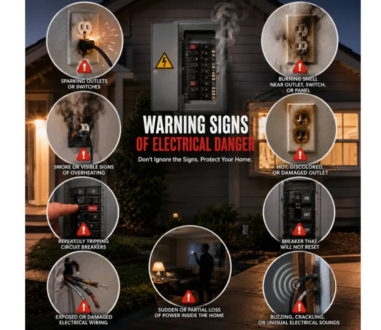 Common warning signs electric emergency